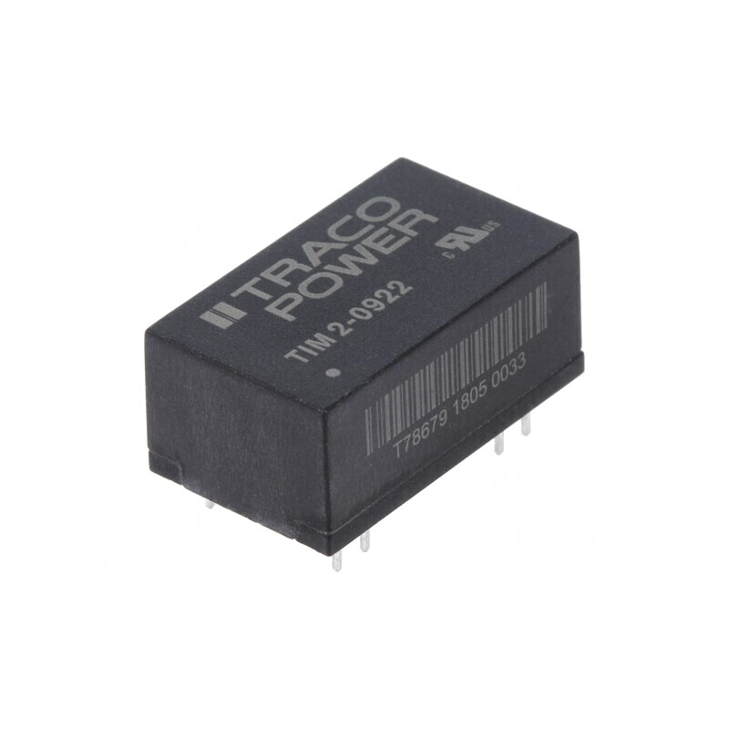 Convertor DC/DC 2W 4.5-12V la 12V/-12V | Electronic-mag.ro | Componente Electronice