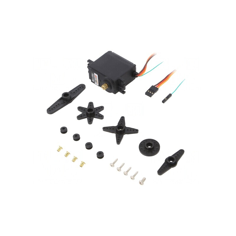 Servomecanism analogic metalic 4,8-6V FEETECH High-Torque FS5115M-FB | Electronic-mag.ro | Componente Electronice Servomecanism analogic metalic 4,8-6V FEETECH High-Torque FS5115M-FB | Electronic-mag.ro | Componente Electronice