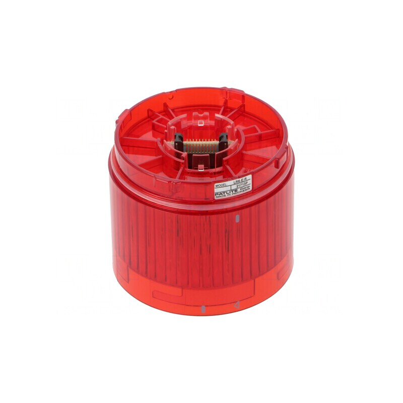 Semnalizator luminos LED roșu 24VDC IP65 60x50mm | Electronic-mag.ro | Componente Electronice