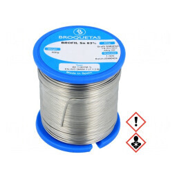 Sârmă de lipit 1mm 500g cu plumb 183°C | Electronic-mag.ro | Componente Electronice