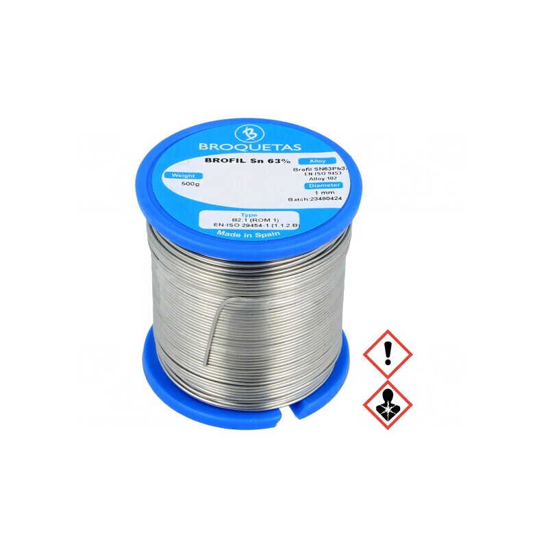 Sârmă de lipit 1mm 500g cu plumb 183°C | Electronic-mag.ro | Componente Electronice Sârmă de lipit 1mm 500g cu plumb 183°C | Electronic-mag.ro | Componente Electronice