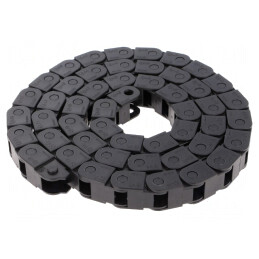 Ghidaj cu lanț 06, rază 38mm, lungime 1000mm, interior 10,5mm | Electronic-mag.ro | Componente Electronice