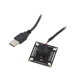 Cameră USB 1280x720 px 140° 5VDC 38x38mm | Electronic-mag.ro | Componente Electronice