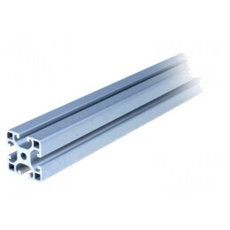 Profil Aluminiu Natural 1m 40x40x8mm | Electronic-mag.ro | Componente Electronice