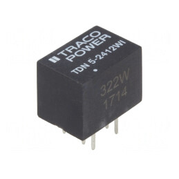 Convertor DC/DC 5W 9-36V la 12VDC 420mA DIP | Electronic-mag.ro | Componente Electronice