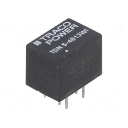 Convertor DC/DC 5W 18-75V la 15V 333mA DIP | Electronic-mag.ro | Componente Electronice