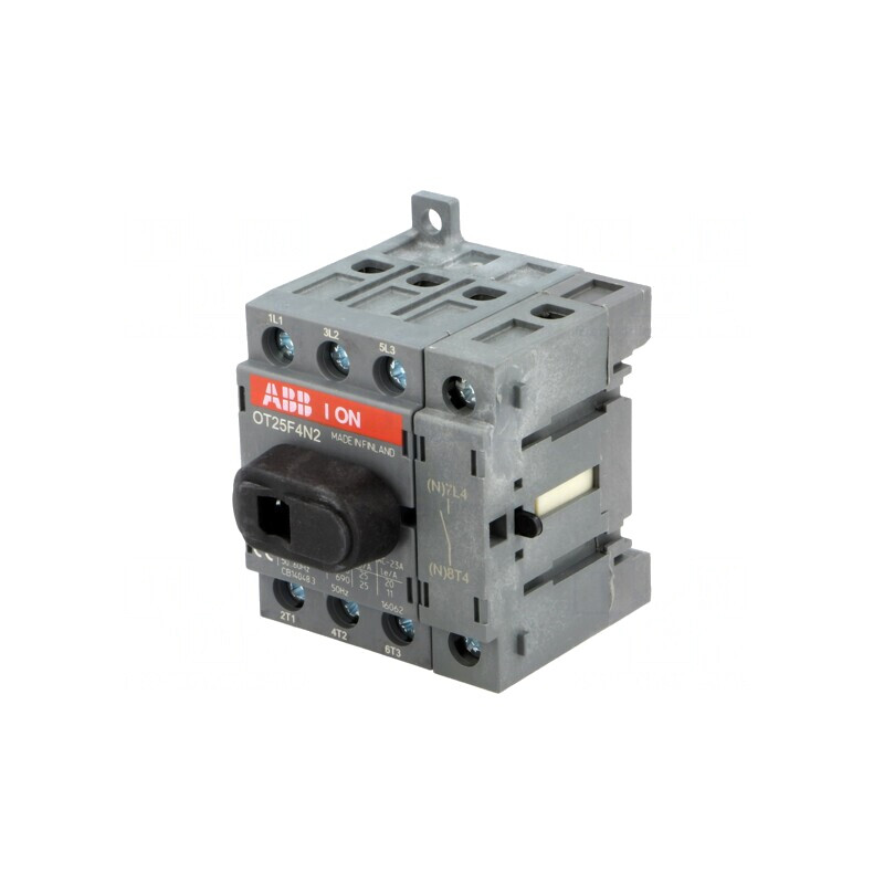 Separator-Întrerupător 4 Poli pentru Șină DIN 25A | Electronic-mag.ro | Componente Electronice