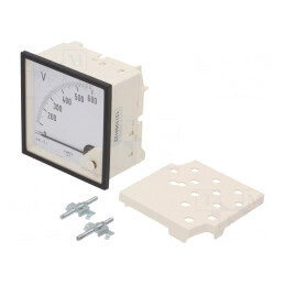 Voltmetru de Panou True RMS 0-600V 40-72Hz | Electronic-mag.ro | Componente Electronice
