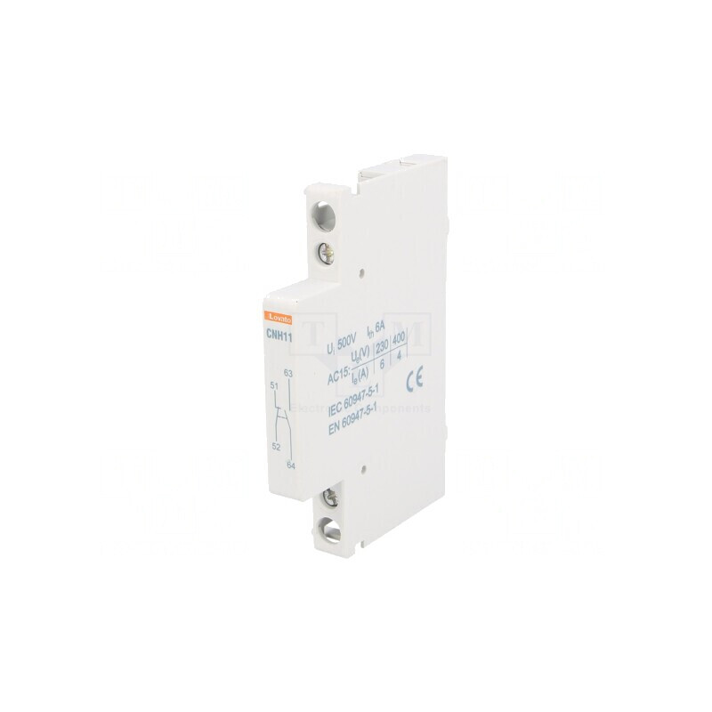 Contacte Auxiliare 6A CNH11 Cleme Șurub Lateral | Electronic-mag.ro | Componente Electronice