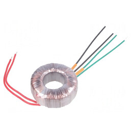 Transformator toroidal 50VA 230V 24V dublu 1.04A | Electronic-mag.ro | Componente Electronice