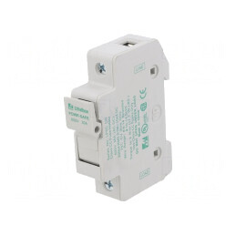 Clemă siguranţe cilindrice 10,3x38mm 30A pentru şină DIN | Electronic-mag.ro | Componente Electronice