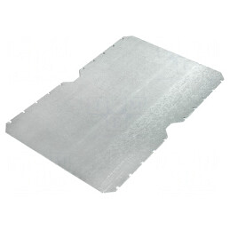 Placă de montare oțel 400mm x 600mm x 1,5mm CAB, EKIV 64H | Electronic-mag.ro | Componente Electronice