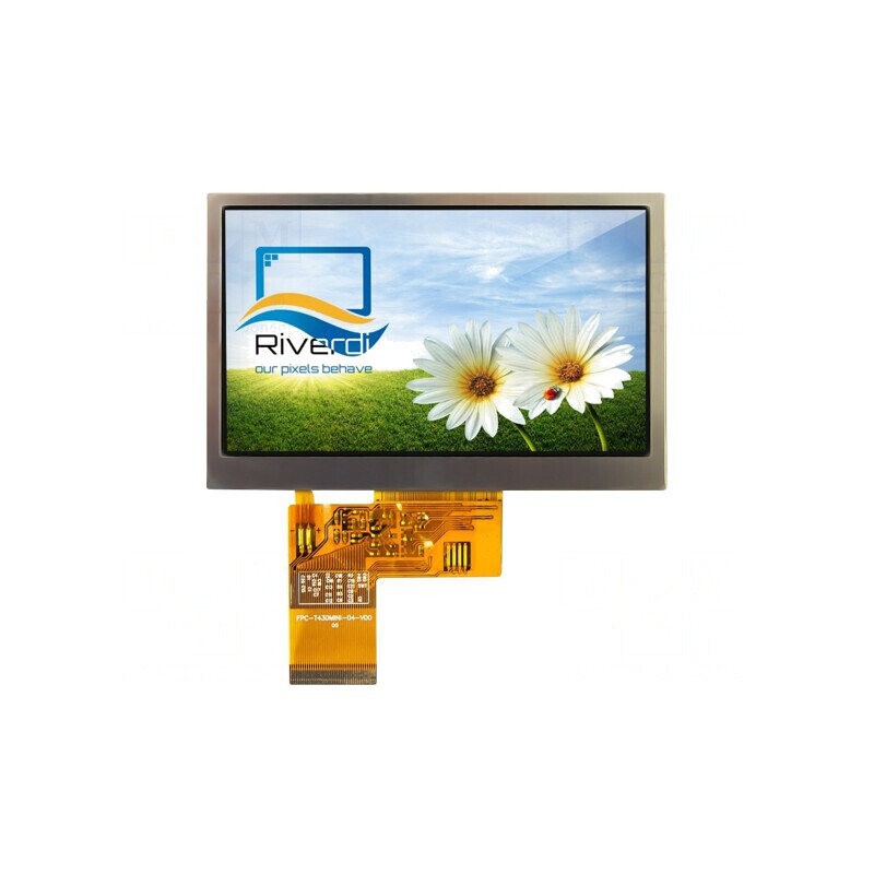Afișaj TFT 4,3" LED 480x272 | Electronic-mag.ro | Componente Electronice