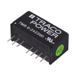 Convertor DC/DC 6W 9-36V la 15V/-15V SIP8 | Electronic-mag.ro | Componente Electronice