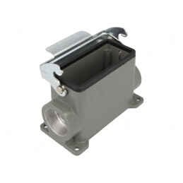 Carcasă pentru Conectori HDC 16B cu Clichet Înalt | Electronic-mag.ro | Componente Electronice