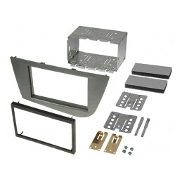 Cadru radio 2 DIN antracit pentru Seat | Electronic-mag.ro | Componente Electronice