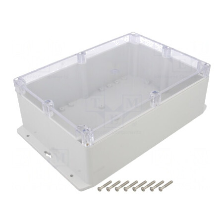 Carcasă Universală IP67 cu Lame de Fixare 185x265x95 mm | Electronic-mag.ro | Componente Electronice
