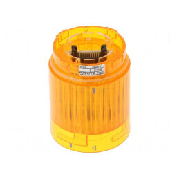 Semnalizator LED Ambră 24VDC IP65 Ø40x50mm | Electronic-mag.ro | Componente Electronice