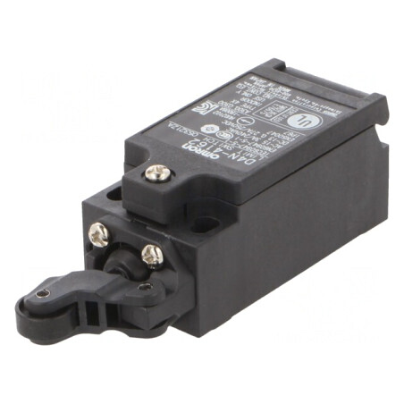 Limitator Cursă Manetă cu Rulou Plastic Ø12mm 20mm 10A D4N-4162 | Electronic-mag.ro | Componente Electronice