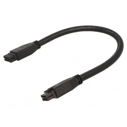 Cablu Mega-Fit 8 PIN 2m 11A PVC aurit | Electronic-mag.ro | Componente Electronice
