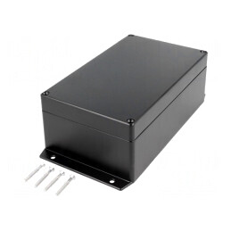 Carcasă universală 120x200x75mm cu lame de fixare IP67 | Electronic-mag.ro | Componente Electronice
