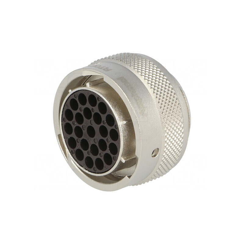 Conector circular pe cablu 23 PIN mamă fără contacte | Electronic-mag.ro | Componente Electronice