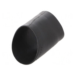 Fiting termocontractibil unghi 27mm negru | Electronic-mag.ro | Componente Electronice