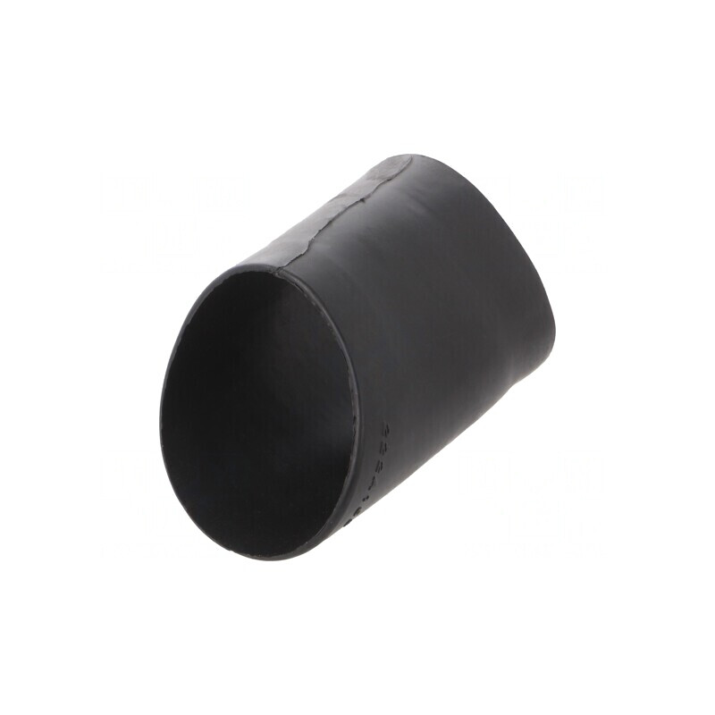 Fiting termocontractibil unghi 27mm negru | Electronic-mag.ro | Componente Electronice