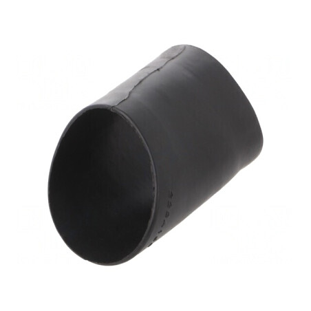Fiting termocontractibil unghi 27mm negru | Electronic-mag.ro | Componente Electronice
