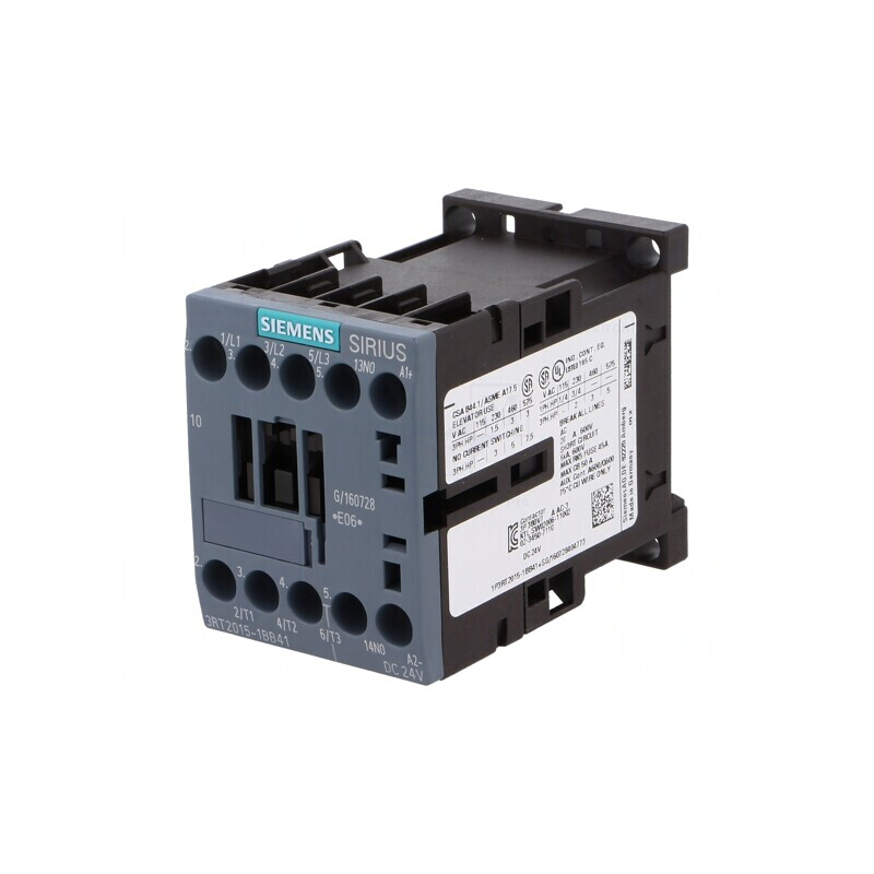 Contactor 3P 24VDC 7A | Electronic-mag.ro | Componente Electronice