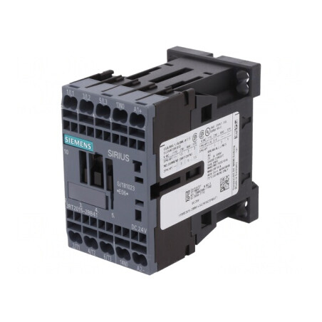 Contactor 3P NO 3 Aux NO 24VDC 7A | Electronic-mag.ro | Componente Electronice