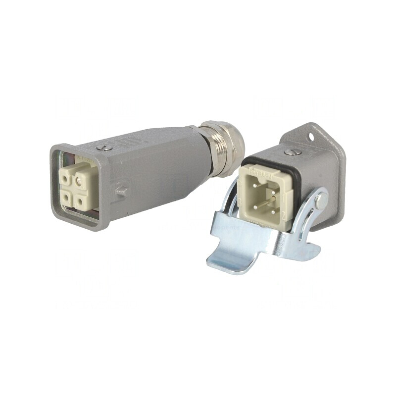 Set Conector HDC Tată Mamă Han Kit | Electronic-mag.ro | Componente Electronice
