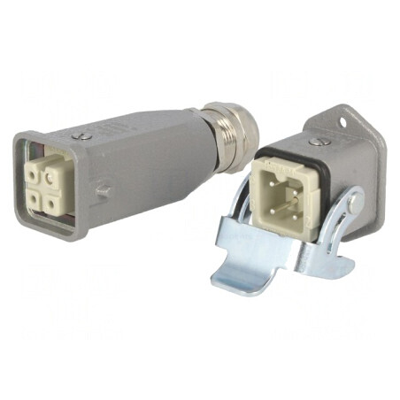 Set Conector HDC Tată Mamă Han Kit | Electronic-mag.ro | Componente Electronice