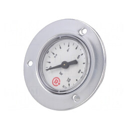 Manometru 0-10 bar 40mm Lichide și Gaze Inerte | Electronic-mag.ro | Componente Electronice