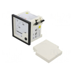 Voltmetru pe panou 0-500V True RMS 50-60Hz Clasa 1.5 | Electronic-mag.ro | Componente Electronice