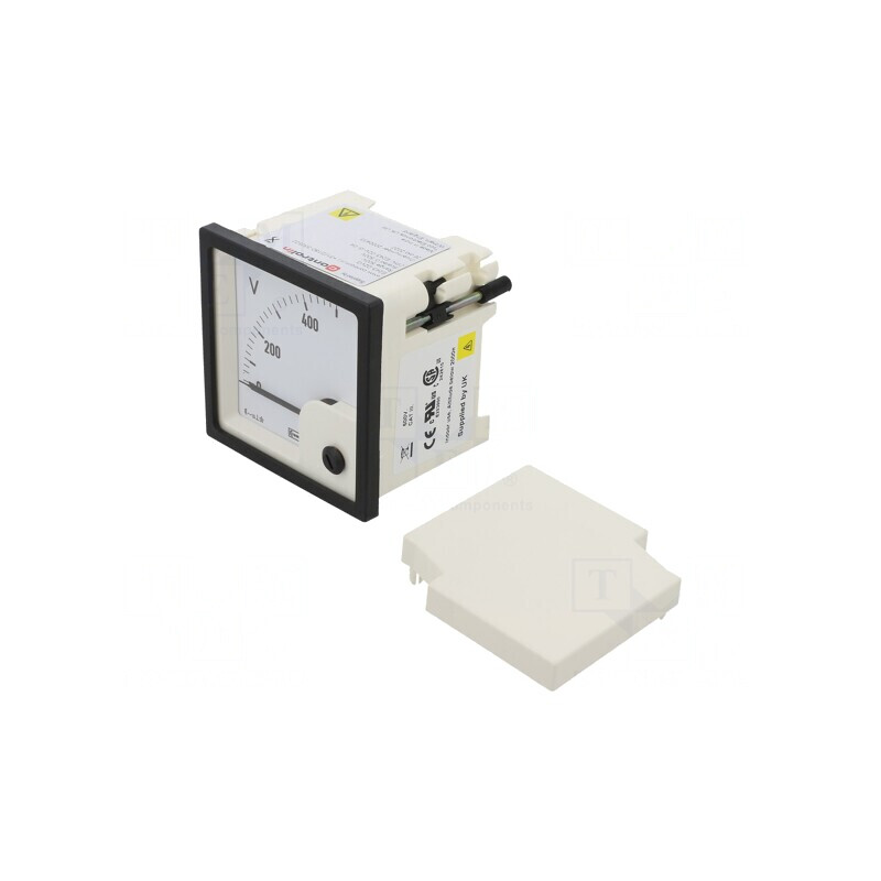 Voltmetru pe panou 0-500V True RMS 50-60Hz Clasa 1.5 | Electronic-mag.ro | Componente Electronice