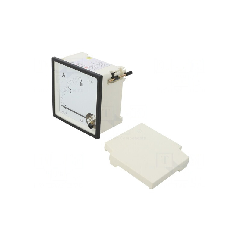 Ampermetru Panou True RMS AC 0-10A 20A Clasa 1.5 | Electronic-mag.ro | Componente Electronice