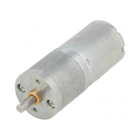 Motor DC cu Transmisie 6V 2,4A Ax Crestătură D Metal 25x58mm 378:1 | Electronic-mag.ro | Componente Electronice