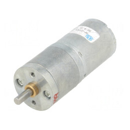 Motor Electric DC cu Transmisie Metalică 6V 25x58mm | Electronic-mag.ro | Componente Electronice
