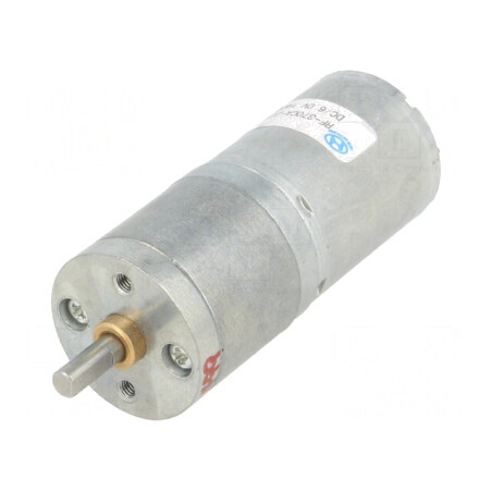 Motor Electric DC cu Transmisie Metalică 6V 25x58mm | Electronic-mag.ro | Componente Electronice