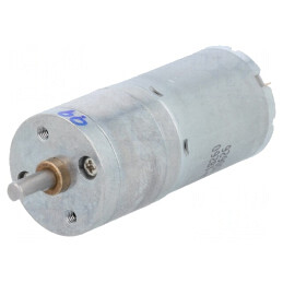 Motor DC cu transmisie 12V 2,1A 76rpm 99:1