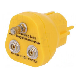 Fișă de împământare ESD 1MΩ | Electronic-mag.ro | Componente Electronice