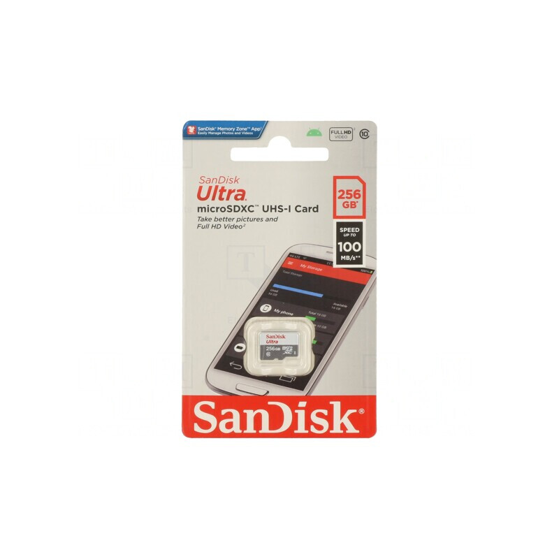 Card de memorie microSDXC 256GB Class 10 UHS-I 100MB/s | Electronic-mag.ro | Componente Electronice