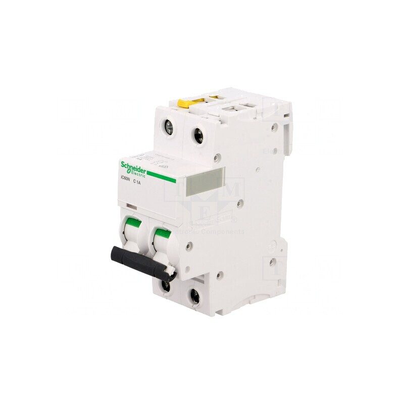 Întrerupător de Supracurent 400VAC 1A 2P C | Electronic-mag.ro | Componente Electronice