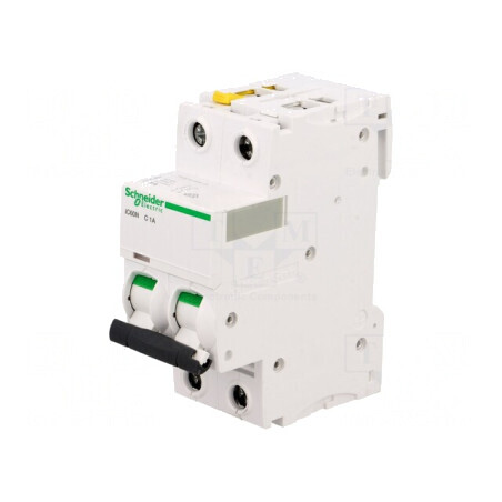 Întrerupător de Supracurent 400VAC 1A 2P C | Electronic-mag.ro | Componente Electronice