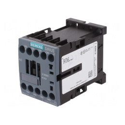 Contactor 4P NO 110VAC 10A pentru șină DIN