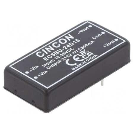 Convertor DC/DC 15W 18-36V la 15V/-15V | Electronic-mag.ro | Componente Electronice