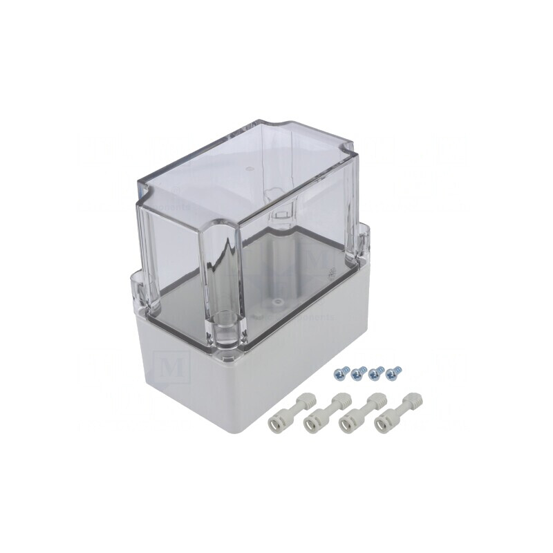 Carcasă Universală Policarbonat 75x125x125 mm | Electronic-mag.ro | Componente Electronice