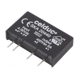 Releu Semiconductor SPST-NO 4-30VDC 5A 12-460VAC | Electronic-mag.ro | Componente Electronice