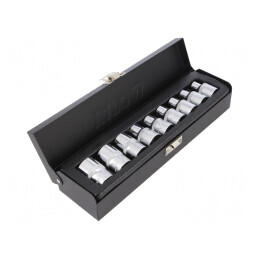 Set Chei Tubulare Torx 9 Bucăți Oțel Crom-Vanadium | Electronic-mag.ro | Componente Electronice